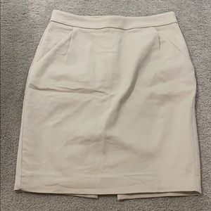 Beige pencil skirt EXPRESS